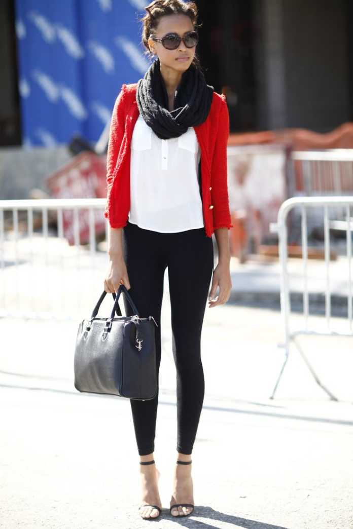 What To Wear In 60 Degree Weather The Fashion Junkies   Girl In Sports Leggings 696x1044 